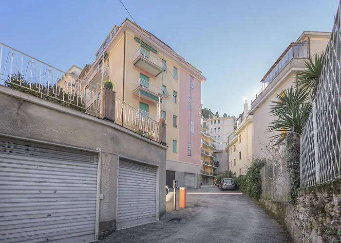 Lägenhet Casa Pioppi Comfort E Bella Vista Rapallo